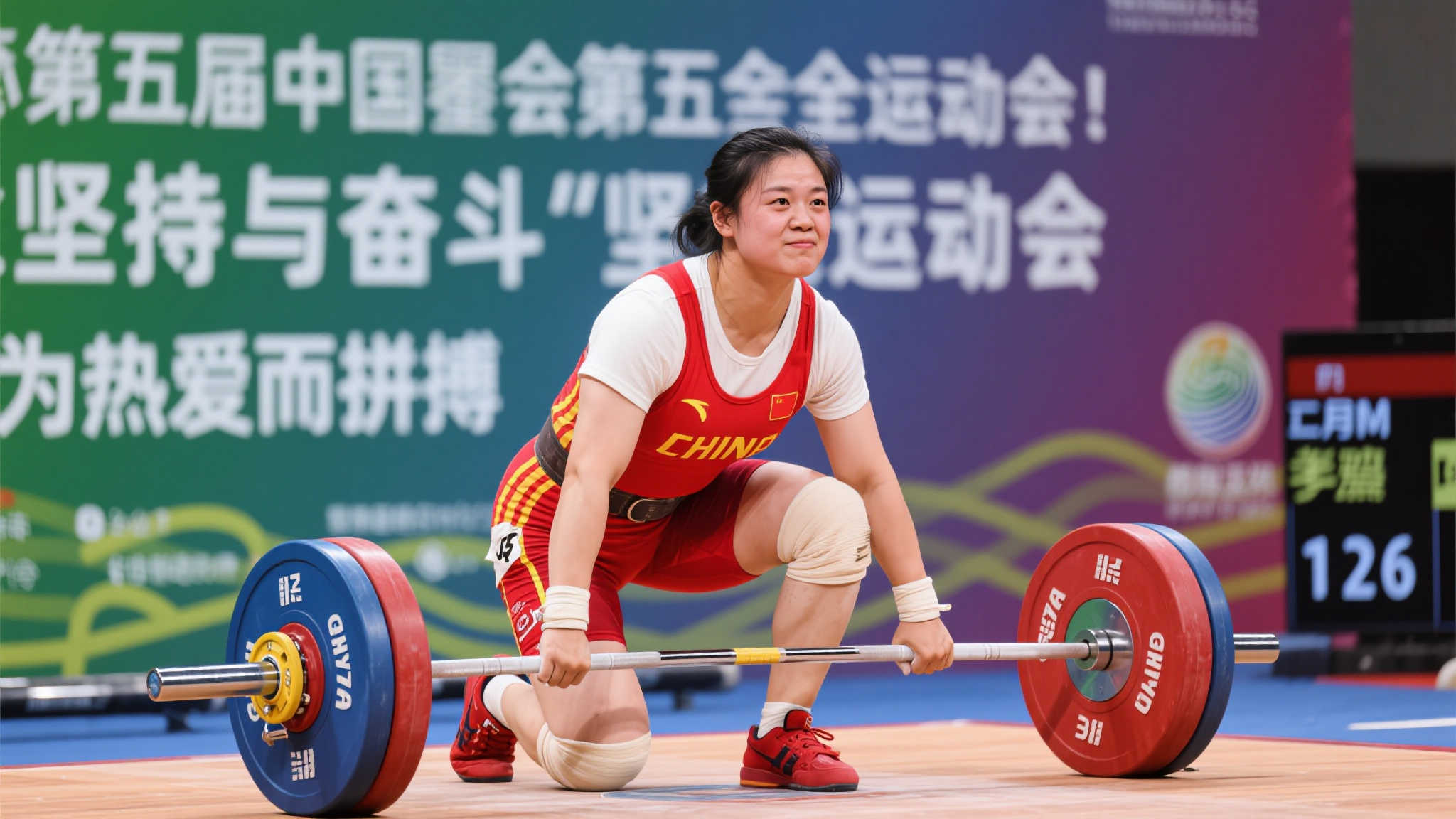 全运探营丨举重老将全凭热爱 艾雨南五战全运会